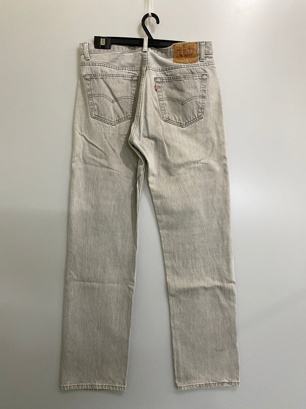 【中古品】【メンズ】 LEVI'S リーバイス 501 DENIM PANTS 501-0636 先染め デニムパンツ ボトムス 157-260623-yn-23-min サイズ：W34 L32 カラー：グレー 万代Net店