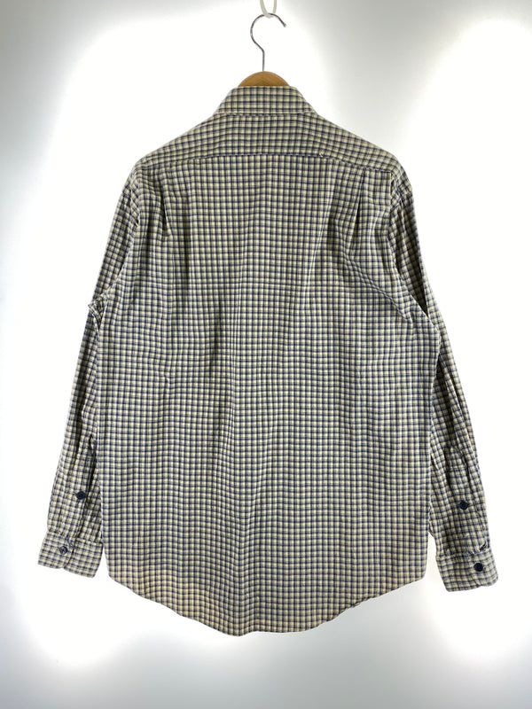【現状渡し品】【メンズ】 POLO RALPH LAUREN ポロ ラルフローレン WYATT 90S CHECK SHIRT ワイアット 90年代 チェック シャツ トップス 146-260619-jt-15-min サイズ：S カラー：ブルー系 万代Net店