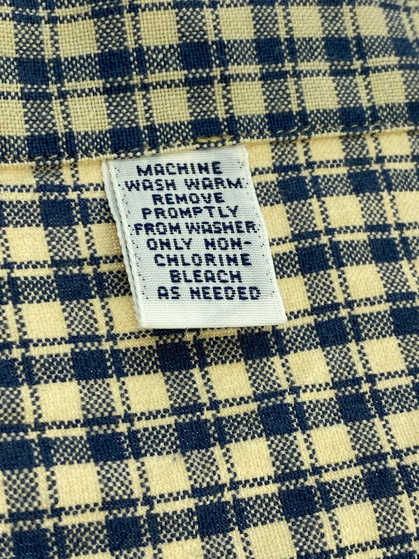 【現状渡し品】【メンズ】 POLO RALPH LAUREN ポロ ラルフローレン WYATT 90S CHECK SHIRT ワイアット 90年代 チェック シャツ トップス 146-260619-jt-15-min サイズ：S カラー：ブルー系 万代Net店