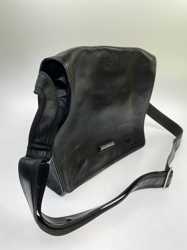 【中古品】【メンズ】 PRIMONAIP プリモナイ LEATHER SHOLDER BAG レザー ショルダバッグ カバン 188-260625-jt-08-min カラー：ブラック 万代Net店
