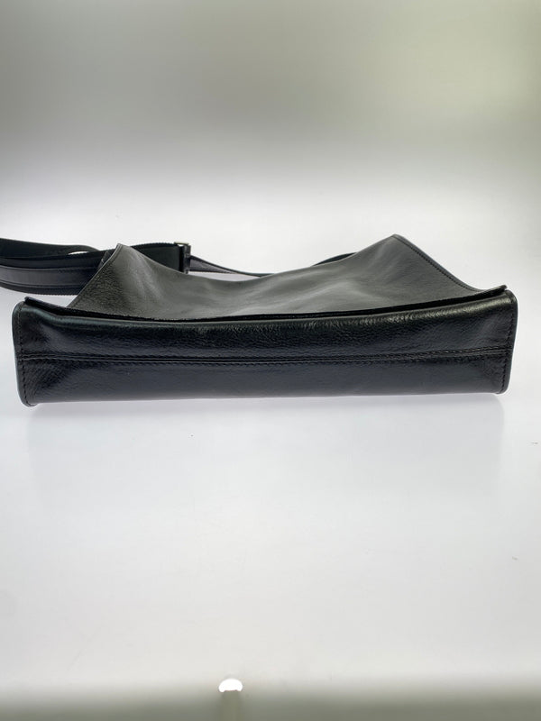 【中古品】【メンズ】 PRIMONAIP プリモナイ LEATHER SHOLDER BAG レザー ショルダバッグ カバン 188-260625-jt-08-min カラー：ブラック 万代Net店