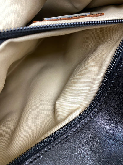 【中古品】【メンズ】 PRIMONAIP プリモナイ LEATHER SHOLDER BAG レザー ショルダバッグ カバン 188-260625-jt-08-min カラー：ブラック 万代Net店