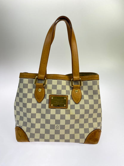 【ジャンク品】【レディース】 LOUIS VUITTON ルイ ヴィトン N51207 MI5007 ダミエ アズール ハムステッドPM 179-260625-jt-01-min カラー：ホワイト系 万代Net店
