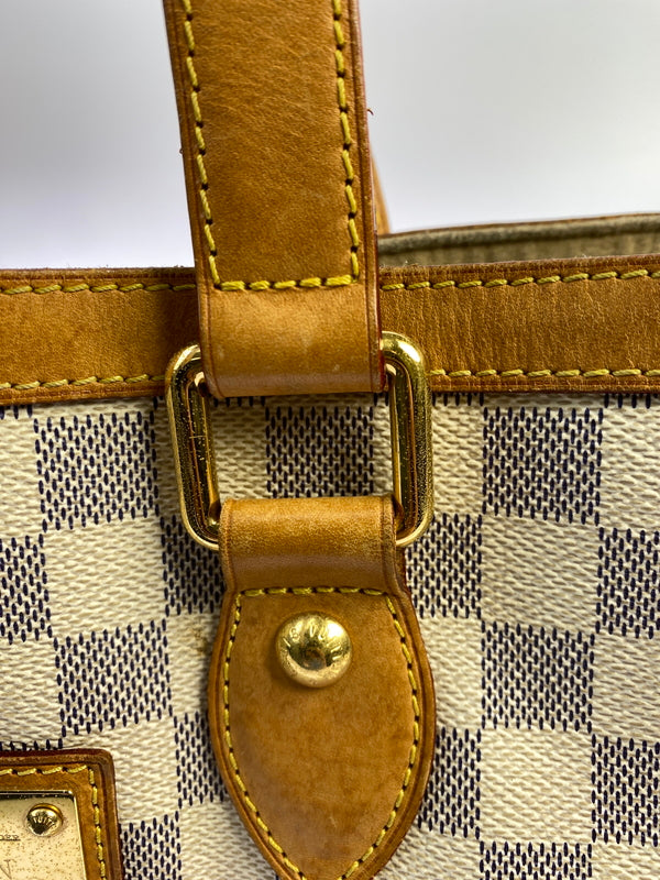 【ジャンク品】【レディース】 LOUIS VUITTON ルイ ヴィトン N51207 MI5007 ダミエ アズール ハムステッドPM 179-260625-jt-01-min カラー：ホワイト系 万代Net店