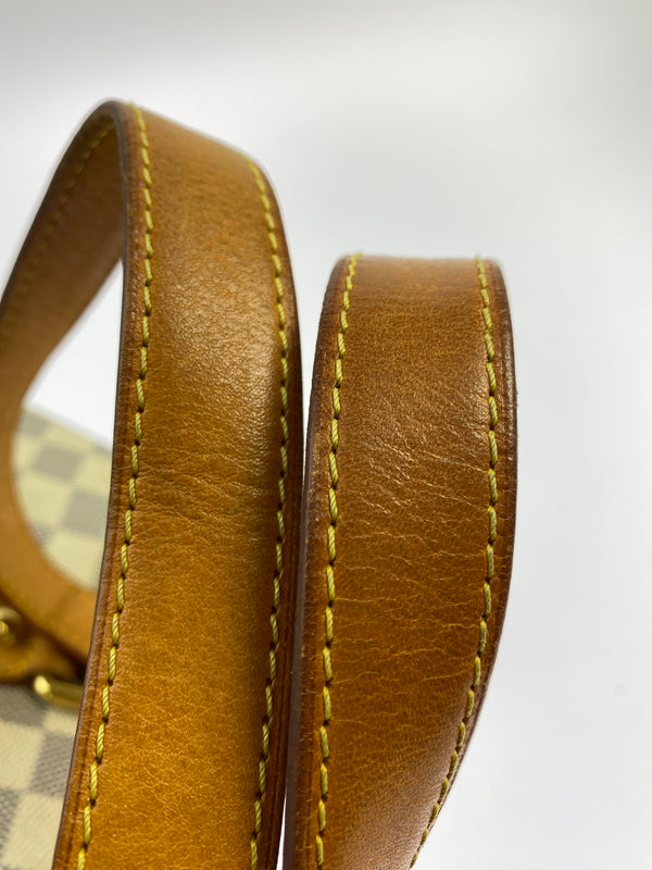 【ジャンク品】【レディース】 LOUIS VUITTON ルイ ヴィトン N51207 MI5007 ダミエ アズール ハムステッドPM 179-260625-jt-01-min カラー：ホワイト系 万代Net店