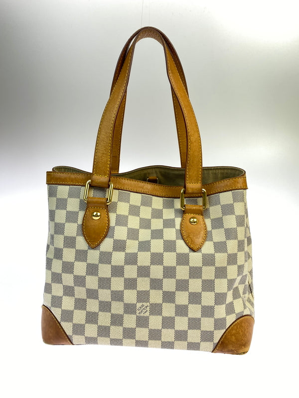 【ジャンク品】【レディース】 LOUIS VUITTON ルイ ヴィトン N51207 MI5007 ダミエ アズール ハムステッドPM 179-260625-jt-01-min カラー：ホワイト系 万代Net店