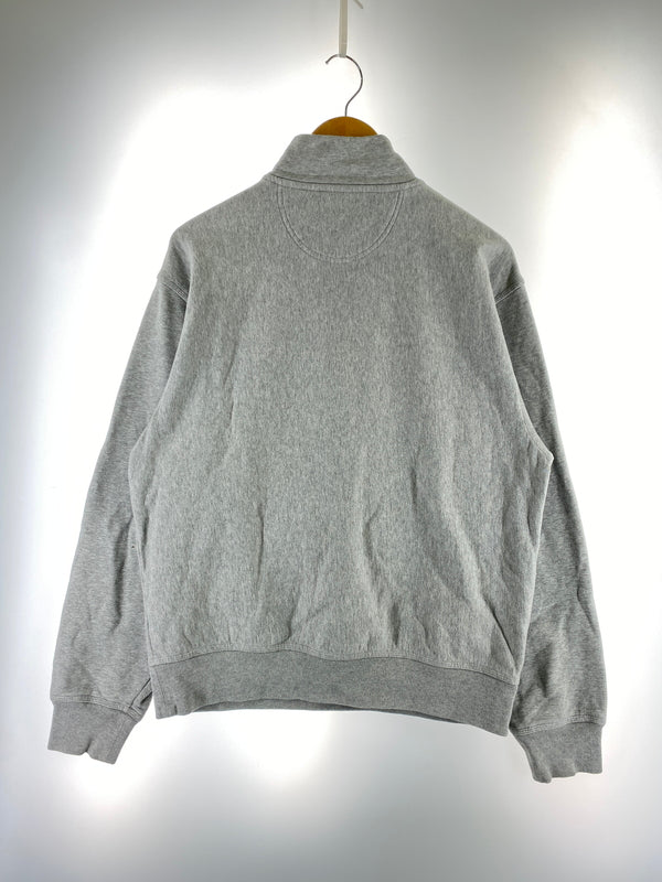 【中古品】【メンズ】 STUSSY ステューシー HALF ZIP SWEAT RN94974CA28629 ハーフジップ スウェット トップス 142-260619-jt-02-min サイズ：M カラー：グレー 万代Net店