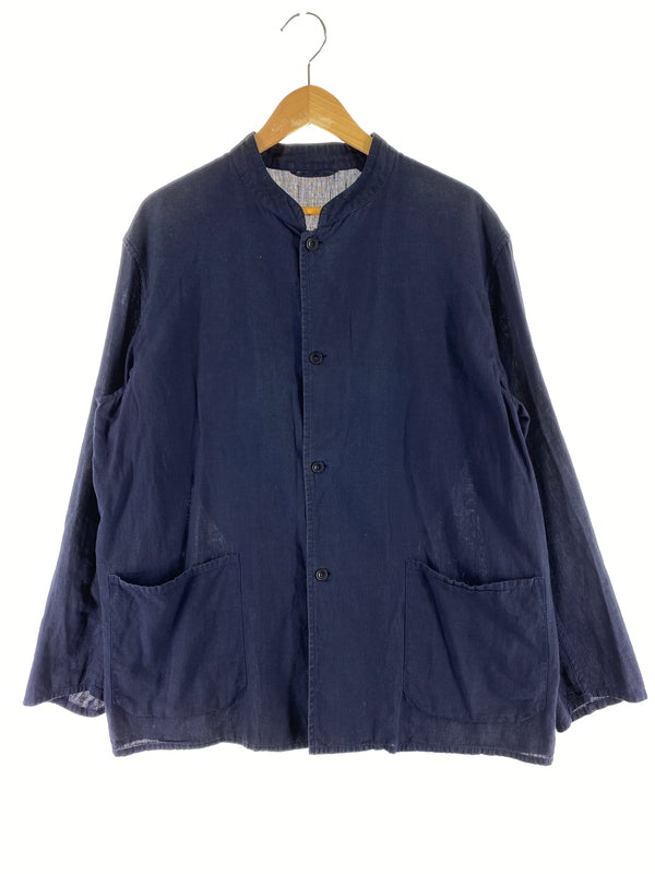 【中古品】【メンズ】 COMOLI コモリ ベタシャンスタンドカラージャケット M01-01016 18SS トップス 140-260619-jt-01-min サイズ：2 カラー：ネイビー 万代Net店