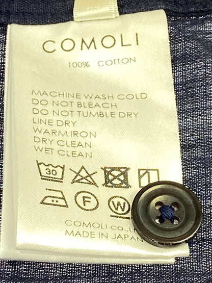 【中古品】【メンズ】 COMOLI コモリ ベタシャンスタンドカラージャケット M01-01016 18SS トップス 140-260619-jt-01-min サイズ：2 カラー：ネイビー 万代Net店