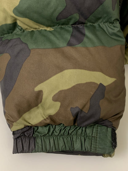 【中古品】【メンズ】 THE NORTH FACE ザ ノース フェイス NOVELTY NUPTSE JACKET ノベルティー ヌプシ ジャケット ND91632 メンズ アウター ダウンジャケット 144-260621-hu-06-min サイズ：M カラー：グリーン系（カモ） 万代Net店