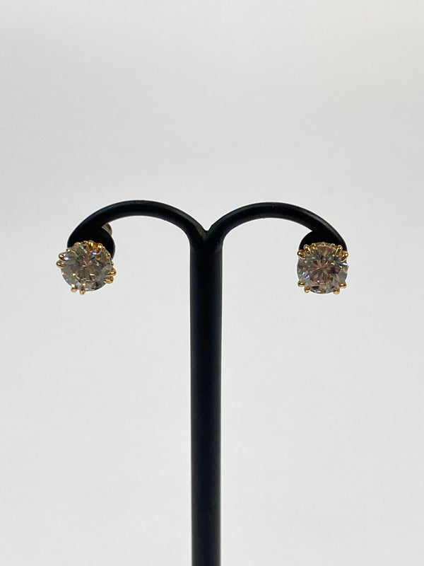 【中古品】【メンズ/レディース】 SWAROVSKI スワロフスキー CONSTELLA STUD EARRINGS コンステラ スタッドピアス アクセサリー 193-260621-em-12-min カラー：ゴールド/クリア 万代Net店