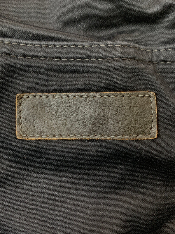 【中古品】【メンズ】 FULLCOUNT フルカウント BLACK STRAIGHT PANT ブラックストレートパンツ ボトムス 156-260706-yn-11-min サイズ：30 カラー：ブラック 万代Net店