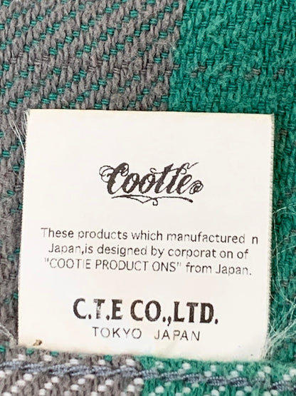 【中古品】【メンズ】 COOTIE クーティー CHECK ZIP HOODIE チェックジップフーディー パーカー トップス 142-260623-yn-39-min サイズ：M カラー：グリーン/グレー/ホワイト 万代Net店