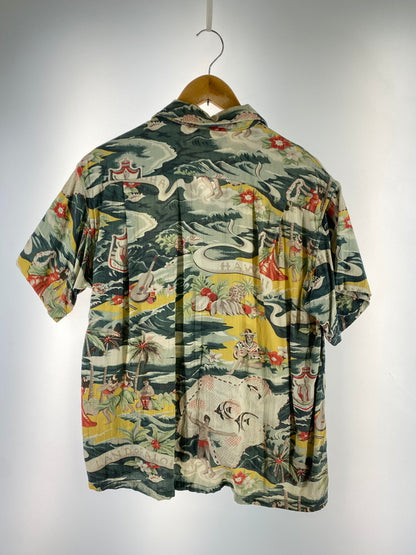 【中古品】【メンズ】 SUN SURF サンサーフ ALOHA SHIRT アロハシャツ トップス 145-260619-jt-05-min サイズ：サイズ不明 下記参照 カラー：総柄 万代Net店