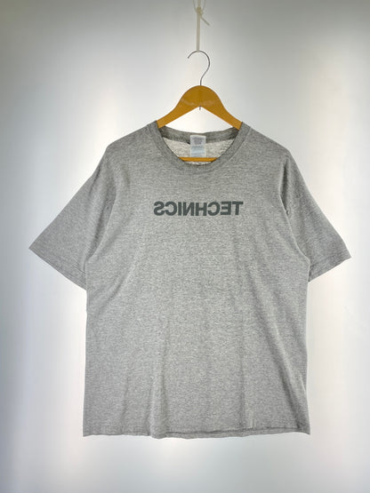 【現状渡し品】【メンズ】 KING SIZE キング サイズ 90S TECHNICS TEE トップス Tシャツ 146-260619-jt-10-min サイズ：L カラー：グレー 万代Net店