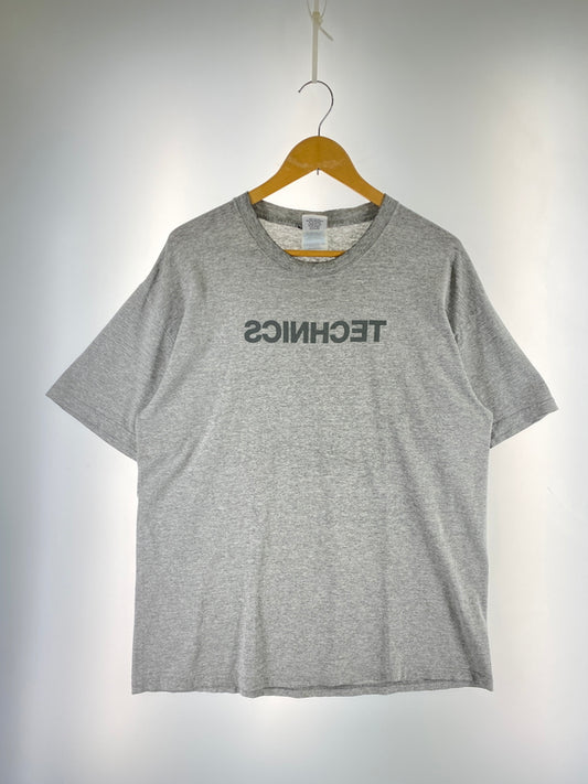 【現状渡し品】【メンズ】 KING SIZE キング サイズ 90S TECHNICS TEE トップス Tシャツ 146-260619-jt-10-min サイズ：L カラー：グレー 万代Net店