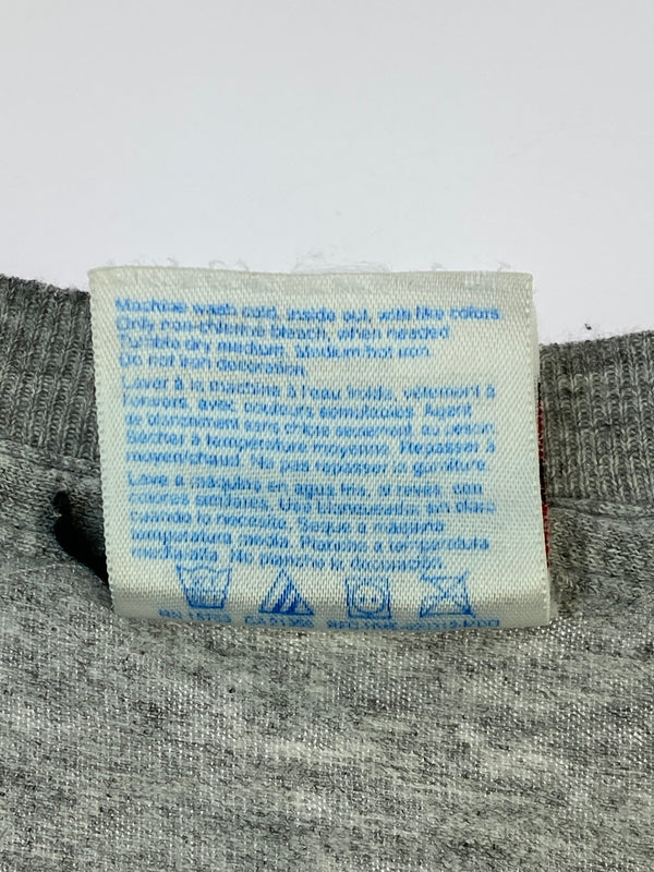 【現状渡し品】【メンズ】 KING SIZE キング サイズ 90S TECHNICS TEE トップス Tシャツ 146-260619-jt-10-min サイズ：L カラー：グレー 万代Net店