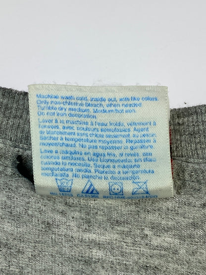 【現状渡し品】【メンズ】 KING SIZE キング サイズ 90S TECHNICS TEE トップス Tシャツ 146-260619-jt-10-min サイズ：L カラー：グレー 万代Net店