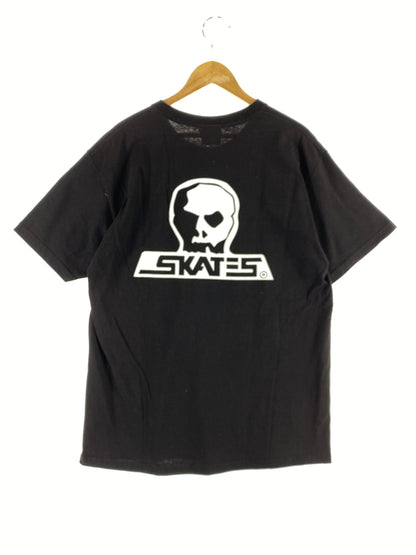 【中古品】【メンズ】 SKULL SKATES スカルスケーツ 90S LOGO TEE 90年代 ロゴTシャツ トップス 146-260619-jt-13-min サイズ：L カラー：ブラック 万代Net店
