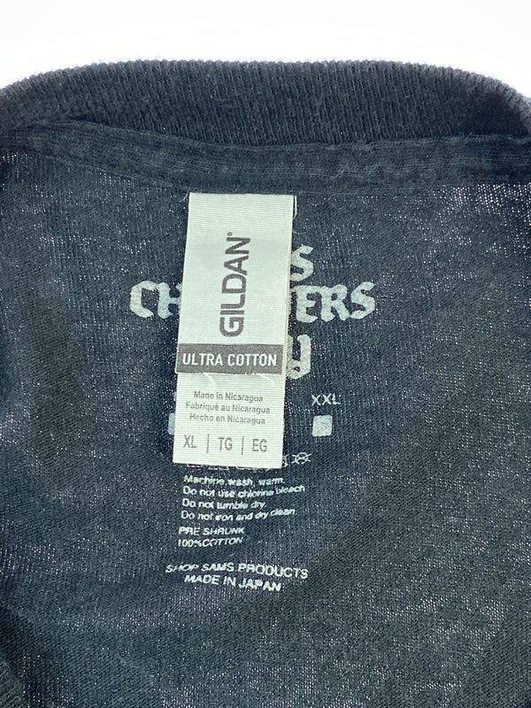 【中古品】【メンズ】 SAMS CHOPPERS SFFS サムズチョッパーズ FLAME LS TEE フレーム 長袖Tシャツ トップス 142-260619-jt-03-min サイズ：XL カラー：ブラック 万代Net店