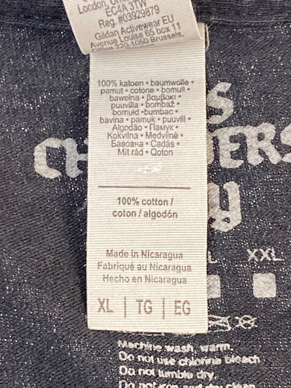 【中古品】【メンズ】 SAMS CHOPPERS SFFS サムズチョッパーズ FLAME LS TEE フレーム 長袖Tシャツ トップス 142-260619-jt-03-min サイズ：XL カラー：ブラック 万代Net店