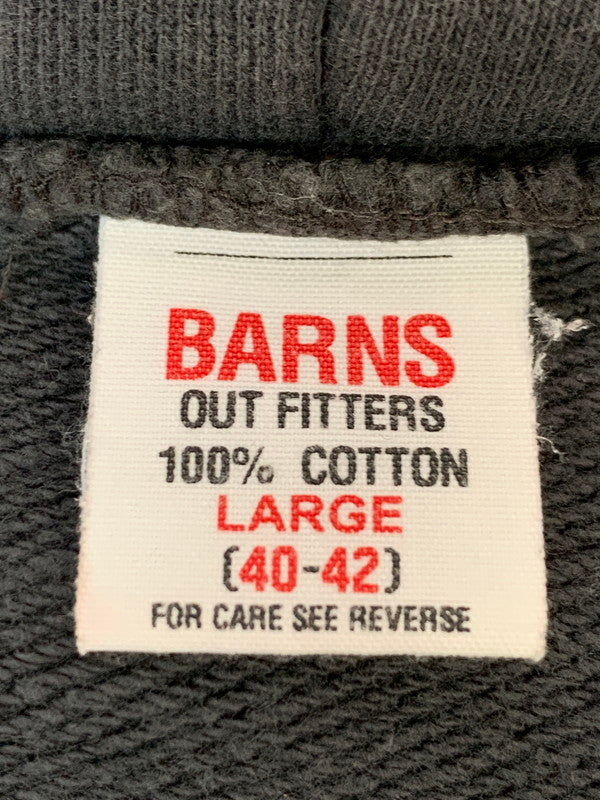 【中古品】【メンズ】 BARNS OUTFITTERS バーンズ アウトフィッターズ ZIP HOODIE ジップフーディー パーカー トップス 145-260623-yn-40-min サイズ：LARGE カラー：ダークグレー 万代Net店