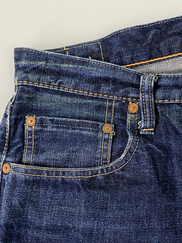 【現状渡し品】【メンズ】 DENIME ドゥニーム DENIM PANT LOT215 デニムパンツ ボトムス 156-260623-yn-16-min サイズ：W32 L36 カラー：インディゴ 万代Net店