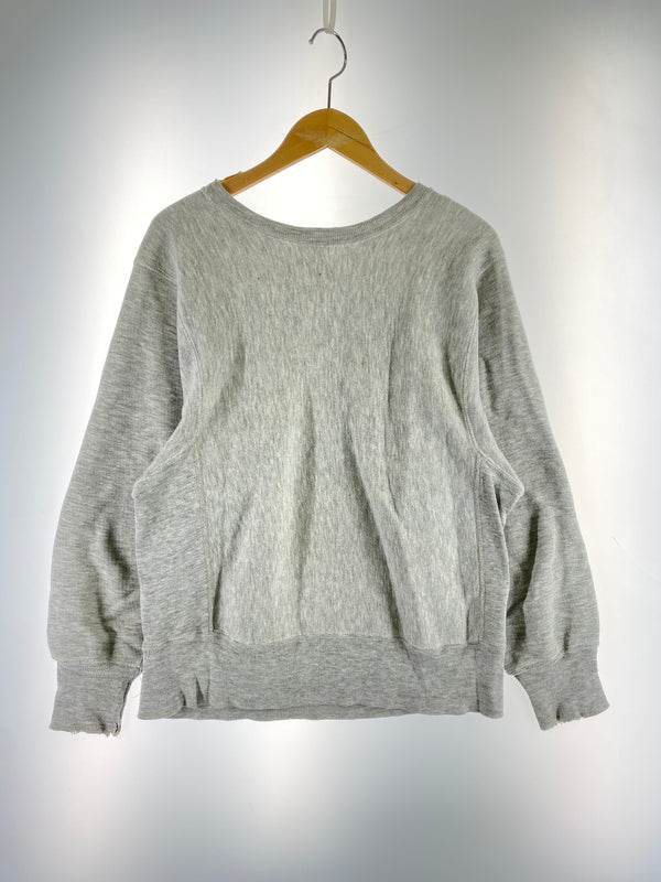 【中古品】【メンズ】 CHAMPION チャンピオン 70S BRENTWOOD REVERSE WEAVE SWEATSHIRT 70年代 ブレントウッド リバース ウィーブ スウェット トップス 146-260619-jt-11-min サイズ：S カラー：グレー 万代Net店