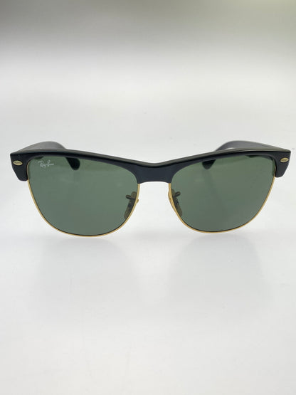 【中古品】【メンズ】 RAY-BAN レイバン CLUBMASTER OVERSIZED SUNGLASSES RB4175 クラブマスター オーバーサイズド サングラス 57□16-145 203-260621-em-18-min カラー：フレーム マットブラック/レンズ グレー偏光レンズ 万代Net店