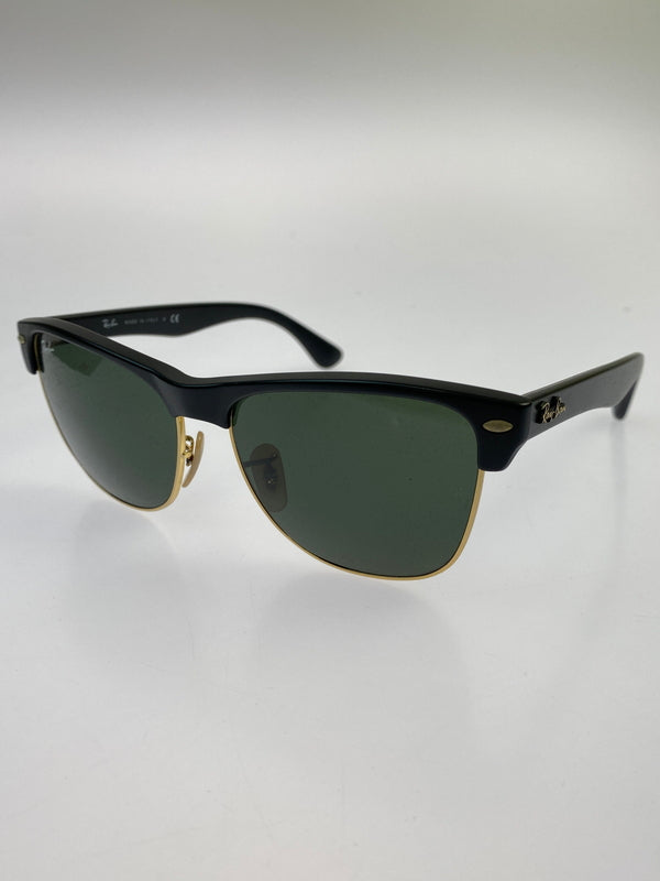 【中古品】【メンズ】 RAY-BAN レイバン CLUBMASTER OVERSIZED SUNGLASSES RB4175 クラブマスター オーバーサイズド サングラス 57□16-145 203-260621-em-18-min カラー：フレーム マットブラック/レンズ グレー偏光レンズ 万代Net店