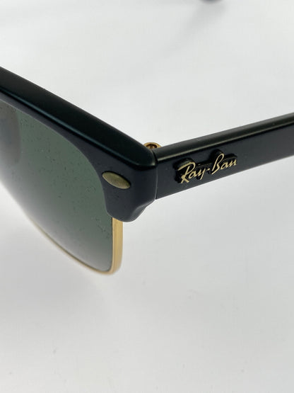 【中古品】【メンズ】 RAY-BAN レイバン CLUBMASTER OVERSIZED SUNGLASSES RB4175 クラブマスター オーバーサイズド サングラス 57□16-145 203-260621-em-18-min カラー：フレーム マットブラック/レンズ グレー偏光レンズ 万代Net店