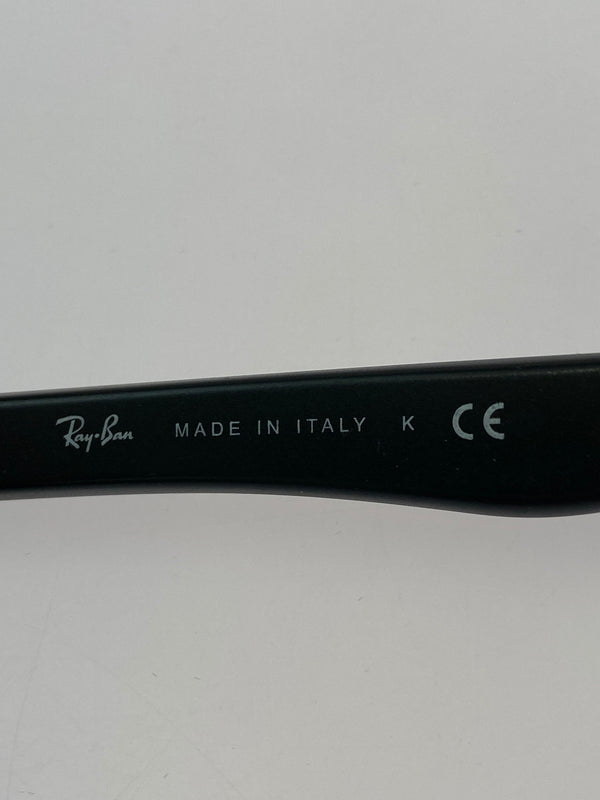 【中古品】【メンズ】 RAY-BAN レイバン CLUBMASTER OVERSIZED SUNGLASSES RB4175 クラブマスター オーバーサイズド サングラス 57□16-145 203-260621-em-18-min カラー：フレーム マットブラック/レンズ グレー偏光レンズ 万代Net店