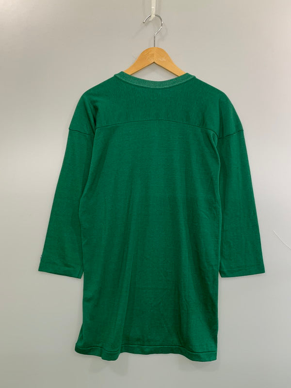 【中古品】【メンズ】 CHAMPION チャンピオン 80's NDSU 87 TEE 80年代 ロゴ Tシャツ トップス 146-260623-yn-42-min サイズ：L カラー：グリーン 万代Net店