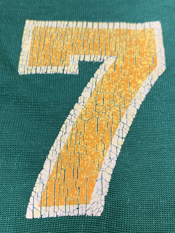 【中古品】【メンズ】 CHAMPION チャンピオン 80's NDSU 87 TEE 80年代 ロゴ Tシャツ トップス 146-260623-yn-42-min サイズ：L カラー：グリーン 万代Net店