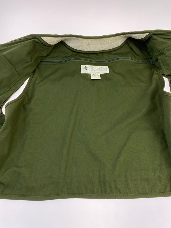 【中古品】【メンズ】 COLUMBIA コロンビア 90S PFG FISHING VEST 90年代フィッシング ベスト トップス 144-260619-jt-04-min サイズ：L カラー：オリーブ 万代Net店
