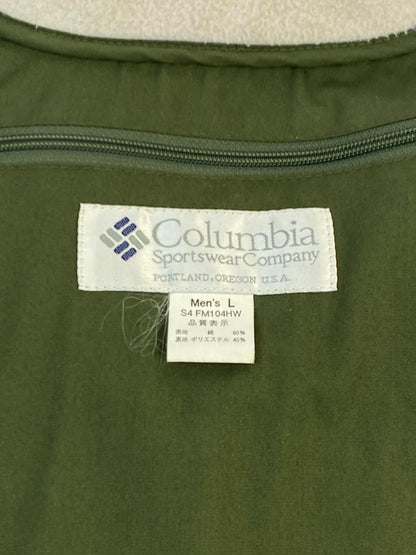 【中古品】【メンズ】 COLUMBIA コロンビア 90S PFG FISHING VEST 90年代フィッシング ベスト トップス 144-260619-jt-04-min サイズ：L カラー：オリーブ 万代Net店