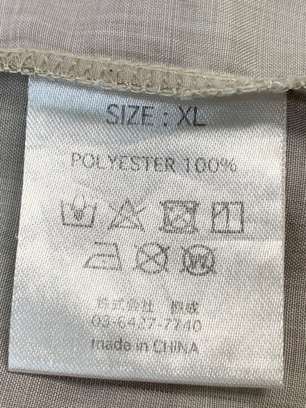 【中古品】【メンズ】 EVISEN SKATEBOARDS エビセン スケートボード BOX S/S SHIRT ボックス ショートスリーブシャツ 半袖シャツ トップス 142-260623-yn-43-min サイズ：XL カラー：ベージュブラウン系 万代Net店