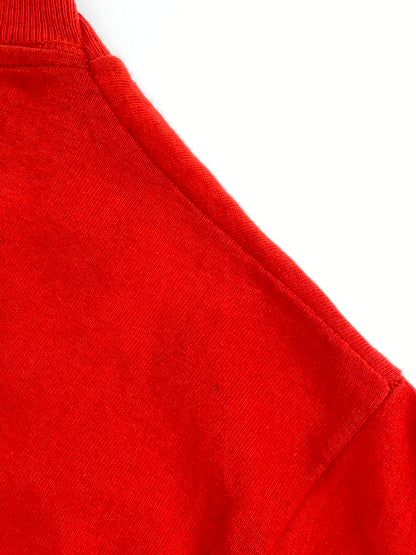 【中古品】【メンズ】 FERRARI フェラーリ 90S COMPANY LOGO TEE 半袖Tシャツ ショートスリーブ ヴィンテージ 146-260718-AS-38-min サイズ：M カラー：レッド 万代Net店