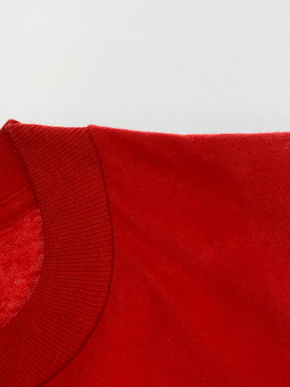 【中古品】【メンズ】 FERRARI フェラーリ 90S COMPANY LOGO TEE 半袖Tシャツ ショートスリーブ ヴィンテージ 146-260718-AS-38-min サイズ：M カラー：レッド 万代Net店