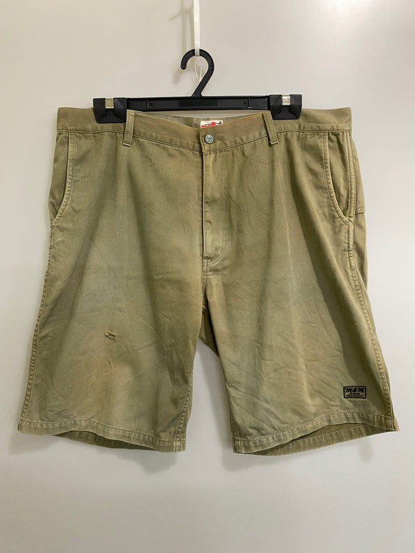 【現状渡し品】【メンズ】 M&M CUSTOM PERFORMANCE エムアンドエムカスタムパフォーマス SHORT WORK PANT ショートワークパンツ ボトムス 153-260623-yn-18-min サイズ：XL カラー：オリーブグリーン 万代Net店