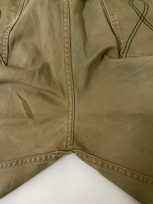 【現状渡し品】【メンズ】 M&M CUSTOM PERFORMANCE エムアンドエムカスタムパフォーマス SHORT WORK PANT ショートワークパンツ ボトムス 153-260623-yn-18-min サイズ：XL カラー：オリーブグリーン 万代Net店