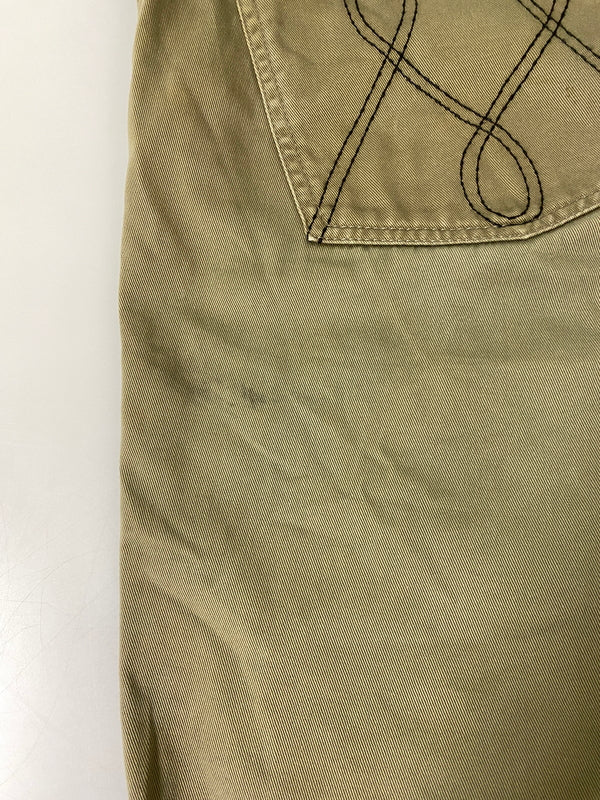 【現状渡し品】【メンズ】 M&M CUSTOM PERFORMANCE エムアンドエムカスタムパフォーマス SHORT WORK PANT ショートワークパンツ ボトムス 153-260623-yn-18-min サイズ：XL カラー：オリーブグリーン 万代Net店