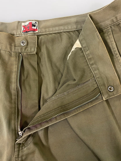 【現状渡し品】【メンズ】 M&M CUSTOM PERFORMANCE エムアンドエムカスタムパフォーマス SHORT WORK PANT ショートワークパンツ ボトムス 153-260623-yn-18-min サイズ：XL カラー：オリーブグリーン 万代Net店