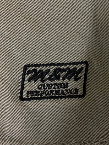 【現状渡し品】【メンズ】 M&M CUSTOM PERFORMANCE エムアンドエムカスタムパフォーマス SHORT WORK PANT ショートワークパンツ ボトムス 153-260623-yn-18-min サイズ：XL カラー：オリーブグリーン 万代Net店