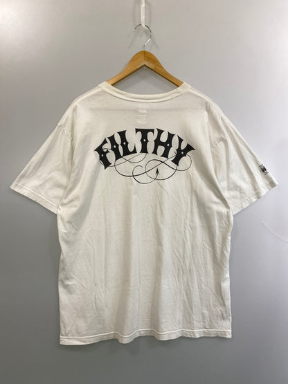 【中古品】【メンズ】 RATS ラッツ LOGO TEE ロゴ 半袖Tシャツ メンズ トップス 146-260717-em-49-min サイズ：XL カラー：ホワイト 万代Net店