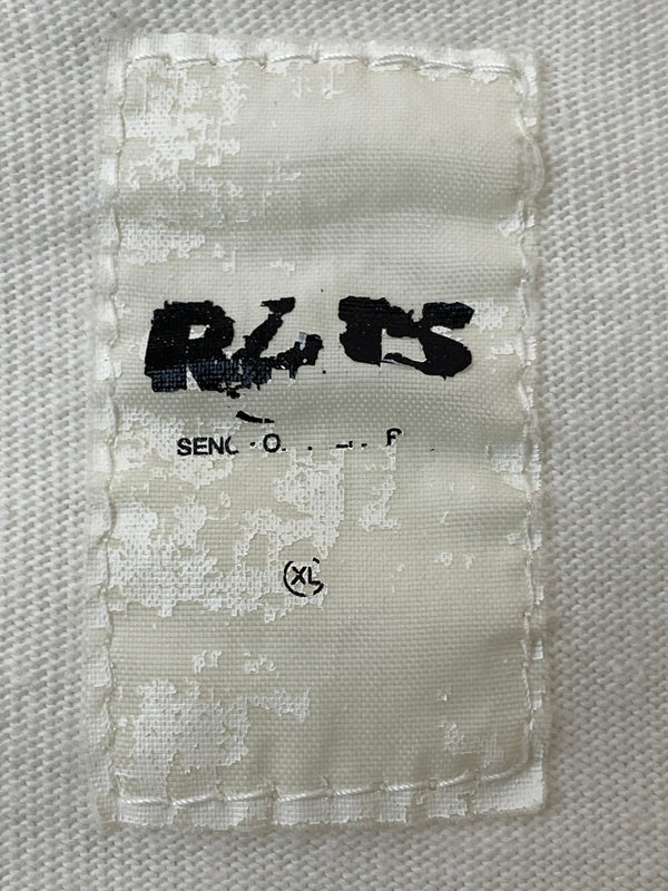 【中古品】【メンズ】 RATS ラッツ LOGO TEE ロゴ 半袖Tシャツ メンズ トップス 146-260717-em-49-min サイズ：XL カラー：ホワイト 万代Net店