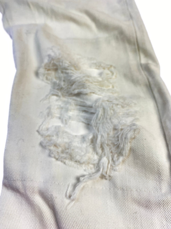 【現状渡し品】【メンズ】 DSQUARED2 ディースクエアード S71LB1054 STN833 WHITE BULL DENIM PANTS ホワイト ブル デニムパンツ ボトムス 152-260619-jt-20-min サイズ：42 カラー：ホワイト 万代Net店