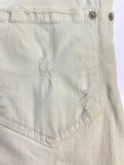 【現状渡し品】【メンズ】 DSQUARED2 ディースクエアード S71LB1054 STN833 WHITE BULL DENIM PANTS ホワイト ブル デニムパンツ ボトムス 152-260619-jt-20-min サイズ：42 カラー：ホワイト 万代Net店