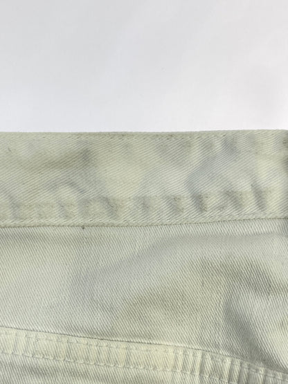 【現状渡し品】【メンズ】 DSQUARED2 ディースクエアード S71LB1054 STN833 WHITE BULL DENIM PANTS ホワイト ブル デニムパンツ ボトムス 152-260619-jt-20-min サイズ：42 カラー：ホワイト 万代Net店