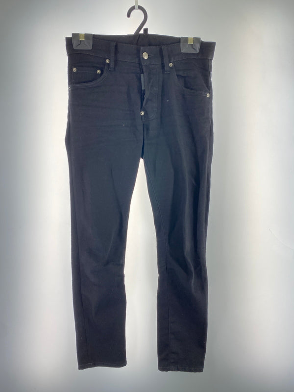 【中古品】【メンズ】 DSQUARED2 ディースクエアード S74LB1427 S30564 BLACK BULL DENIM PANTS ブラック ブル デニムパンツ ボトムス 152-260619-jt-17-min サイズ：42 カラー：ブラック 万代Net店